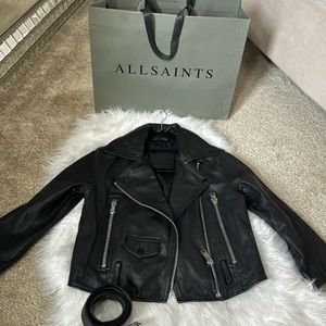 All Saints Leather Jacket